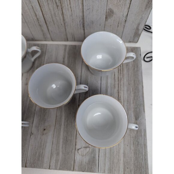 International Brighton Collection Claridge 8302 Porcelain Set of 5 Teacups - Picture 5 of 7